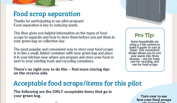 Ansonia Food Scraps Flyer